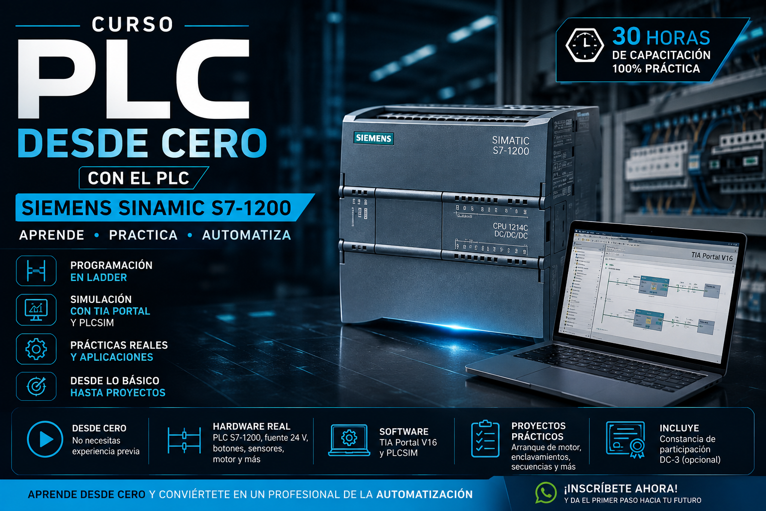 Curso PLC Siemens S7-1200